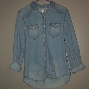 Light Blue Jean Shirt